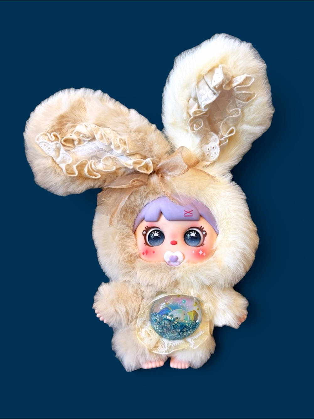 GuaGua Toys Sugar Rabbit Magic Secret Realm Plush Pendant Cookie Bunny